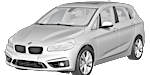 BMW F45 C1166 Fault Code
